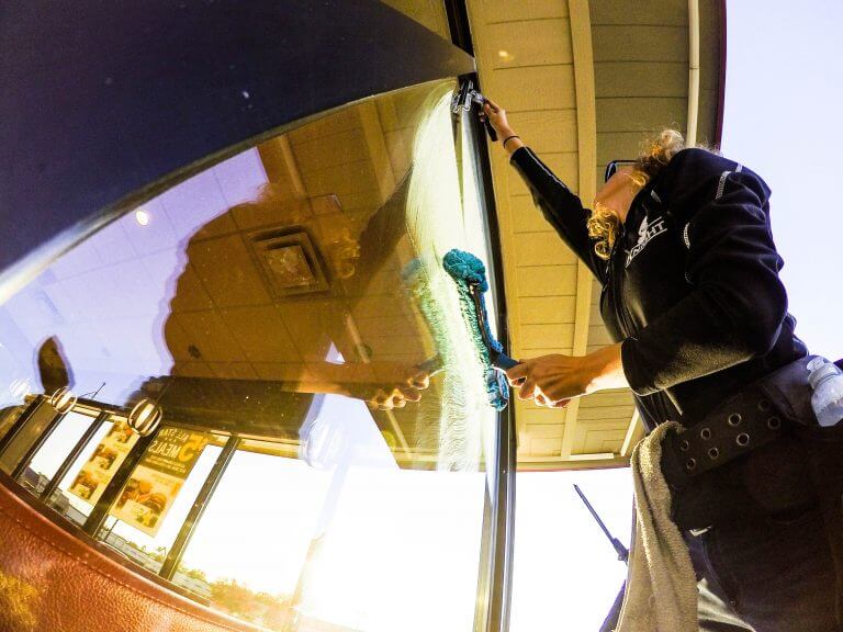 Commercial Window Cleaning in Kansas City, MO by Luke Luke The Window